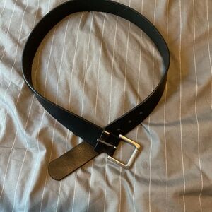 Men’s banana Republic leather belt, black 38
